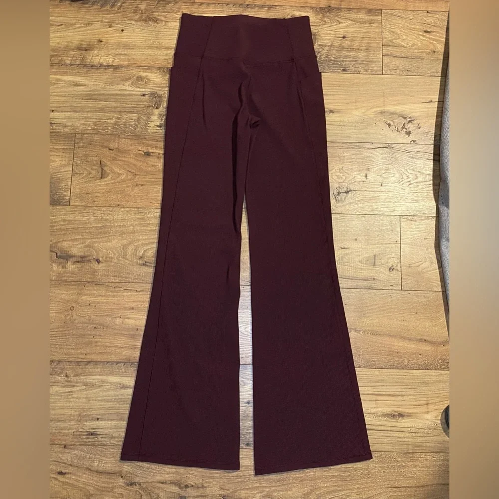 NWOT Salutation Stash Rib Flare Spiced Cabernet Size L - Picture 6 of 6